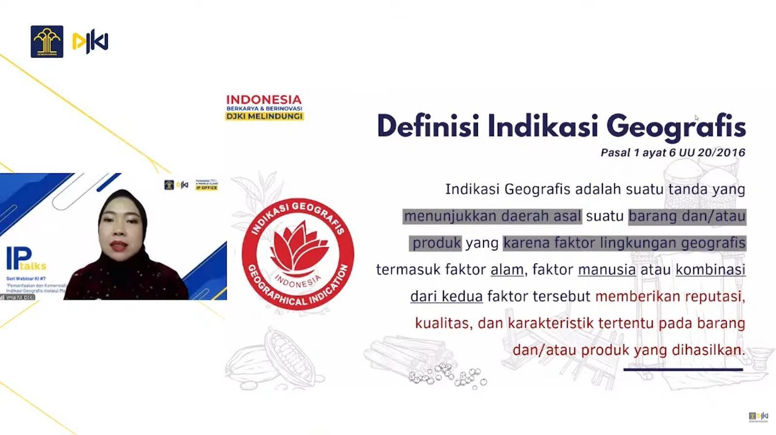 Kanwil Kemenkum Sulbar Sebut Butuh Sinergi Pemerintah dan Masyarakat Tingkatkan Daya Saing Produk IG