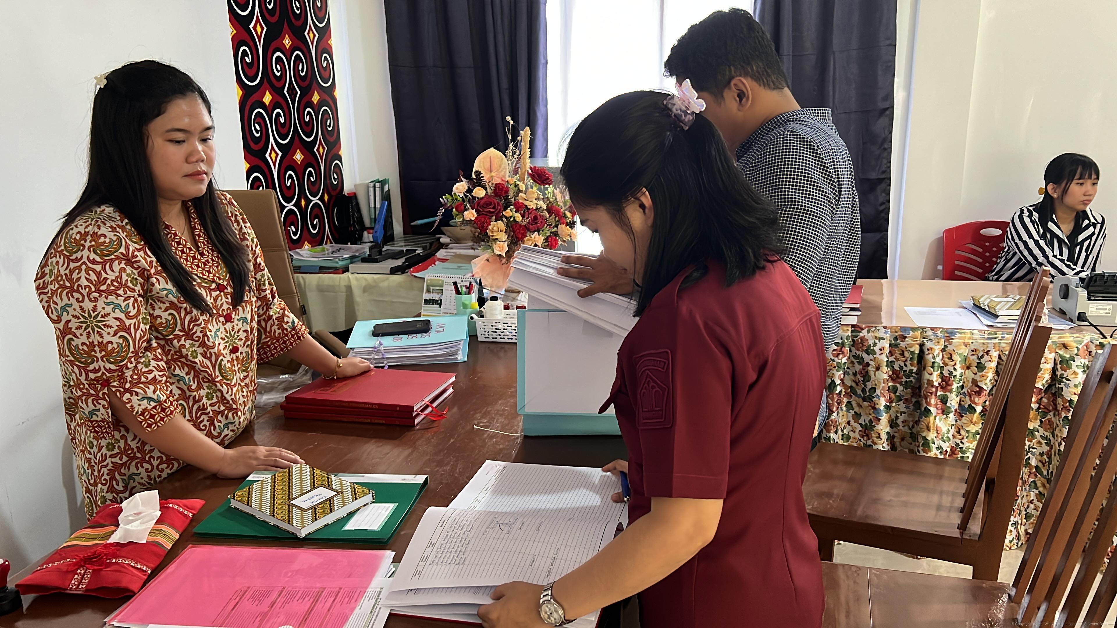 MPDN Lakukan Pemeriksaan Protokol Notaris di Mamasa