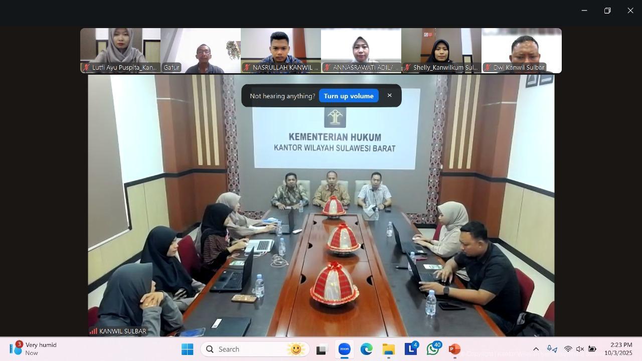 Kadiv Yankum Kemenkum Sulbar Tekankan Pentingnya Pencatatan Hak Cipta Bagi Mahasiswa dan Dosen