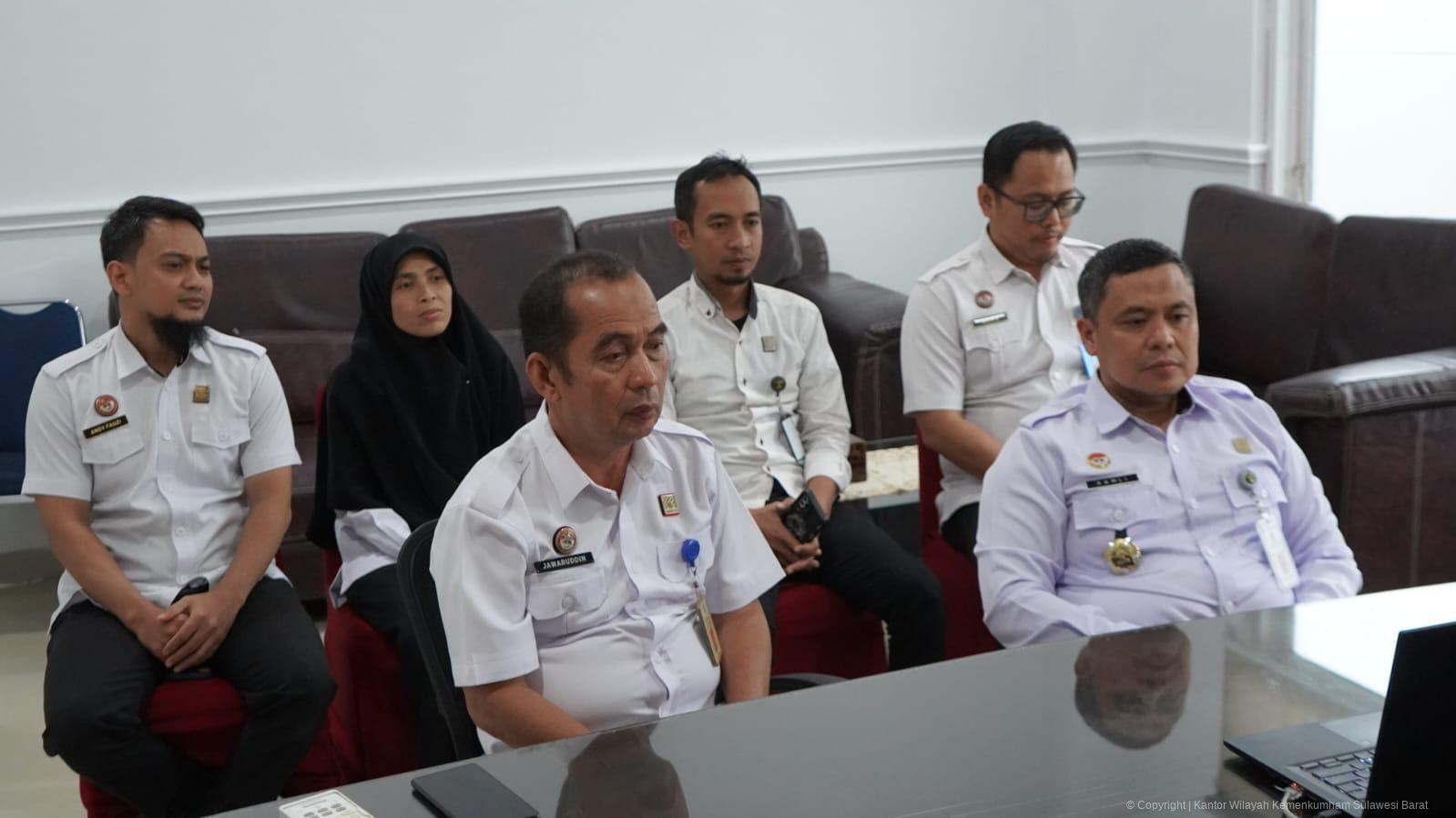 Optimalkan Kualitas Layanan Publik, Kemenkum Sulbar Siap Implementasikan Aplikasi SKM