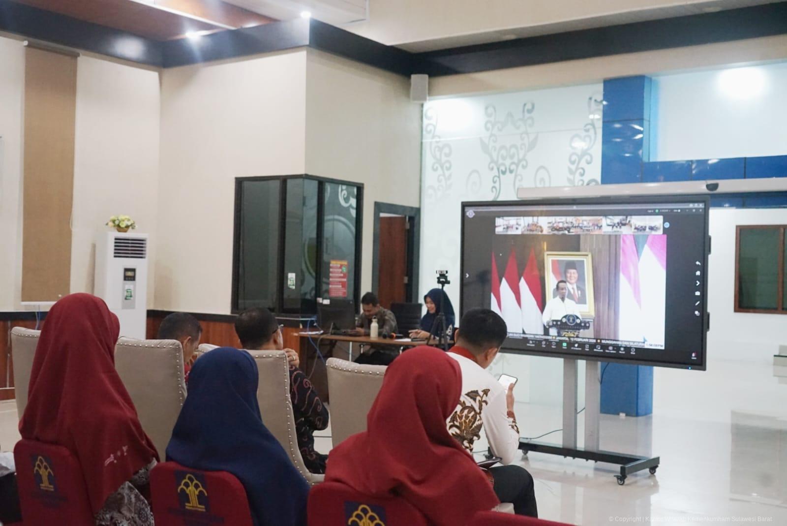 Sambut Ramadhan 1447 H, Kanwil Kemenkum Sulbar Perkuat Silaturahmi Lewat Tradisi Munggahan