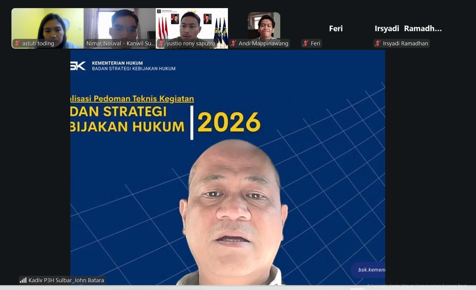 ​Kemenkum Sulbar Lakukan Analisis Isu Stunting dan Pengelolaan Sampah