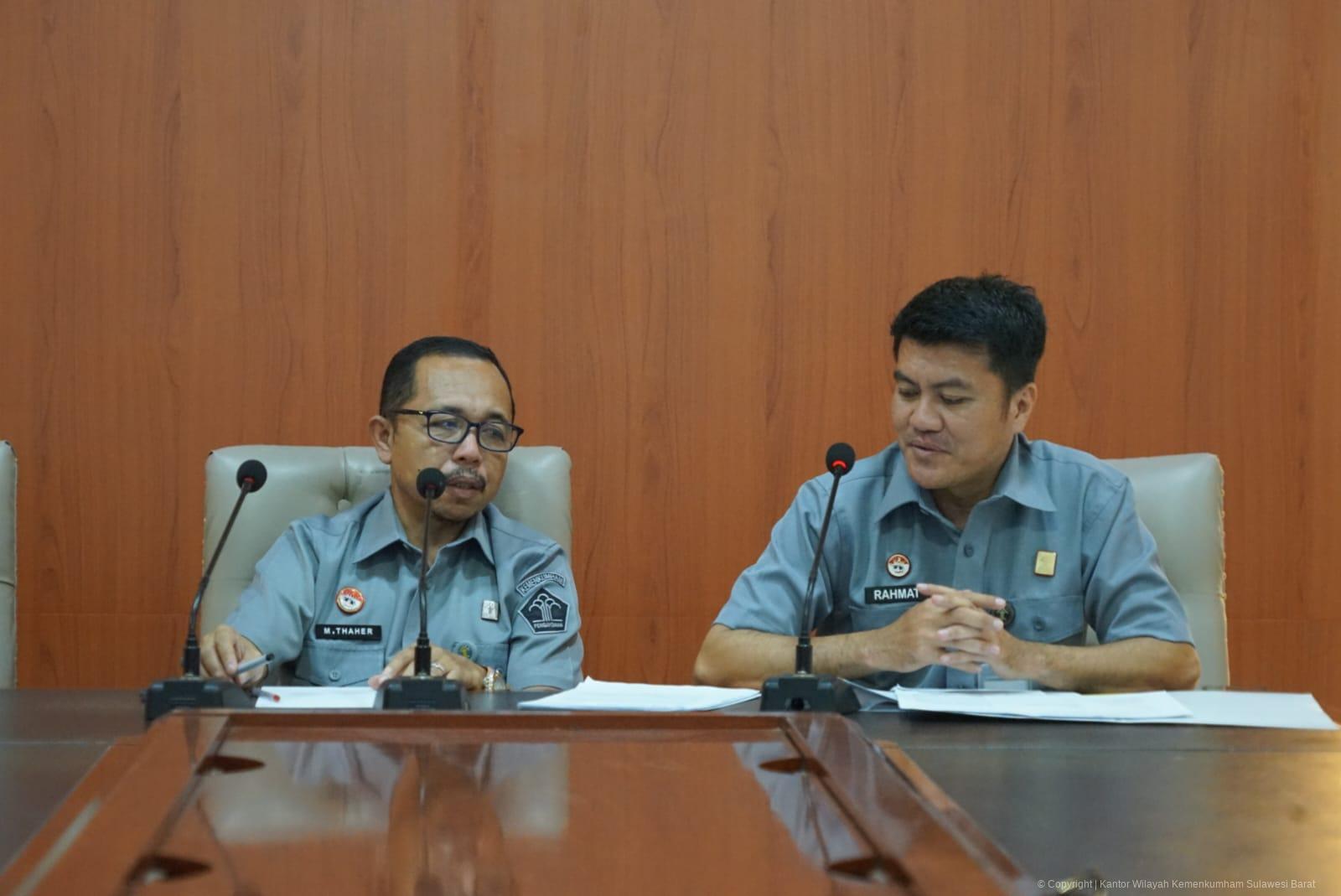 Kanwil Kemenkum Sulbar Dapat Apresiasi Penyelesaian Temuan Audit BMN 2024