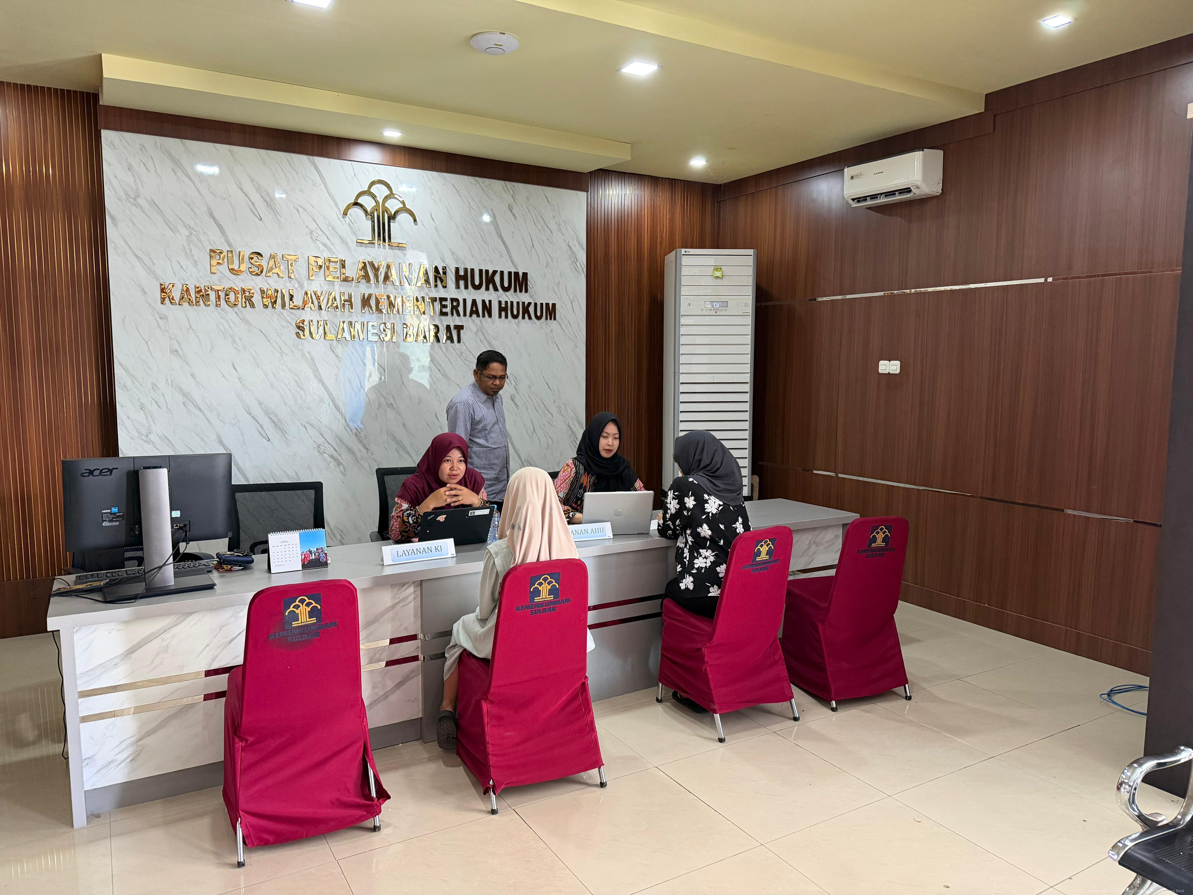 Kanwil Kemenkum Sulbar Buka Layanan AHU di Masa WFA, Penuhi Kebutuhan Masyarakat