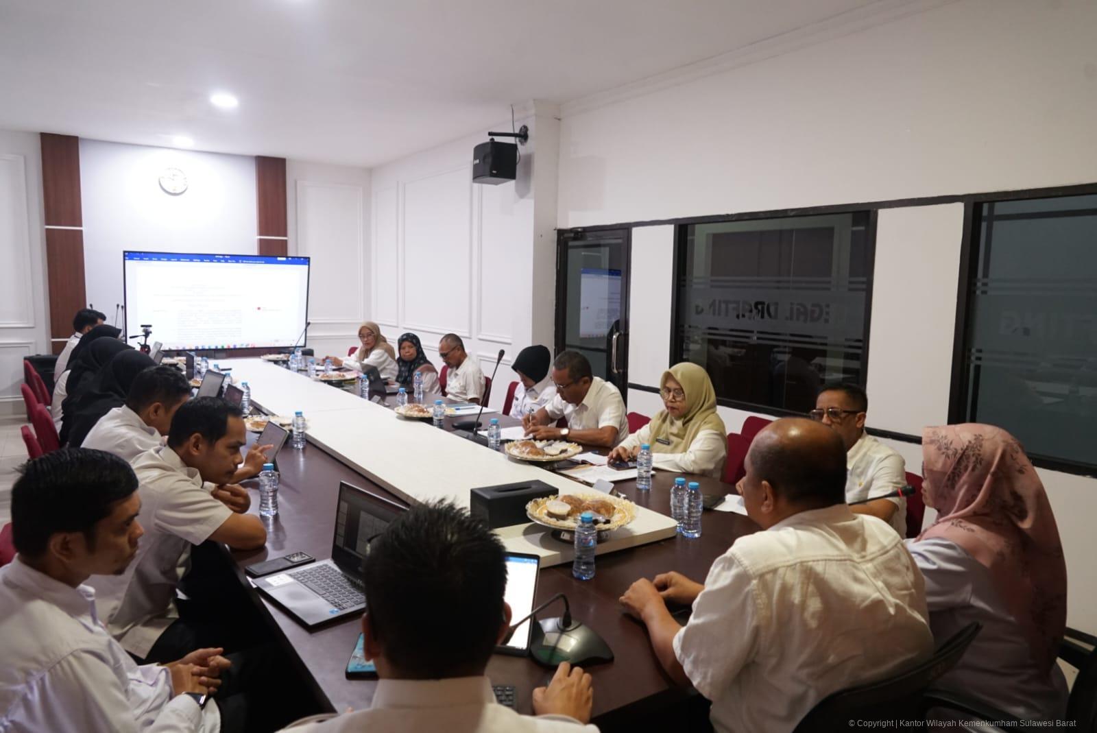 Bahas Ranperbup Majene, Kemenkum Sulbar Harap Beri Kepastian Hukum Untuk Masyarakat